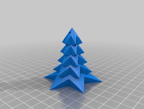 basic customized tree decor 3d print model - Mito3D