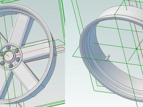 mag wheel rc vehicles 3d print model - Mito3D