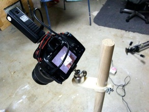 dslr monte 123d catch rig fotocamera 3d print model - Mito3D