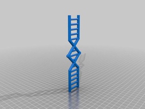 fita de dna biologia 3d print model - Mito3D