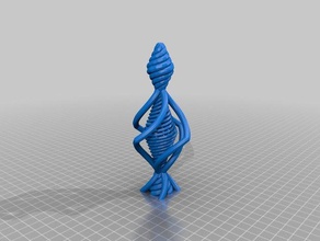 openscad spiral module library other 3d print model - Mito3D