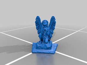 ángel esculturas 3d print model - Mito3D