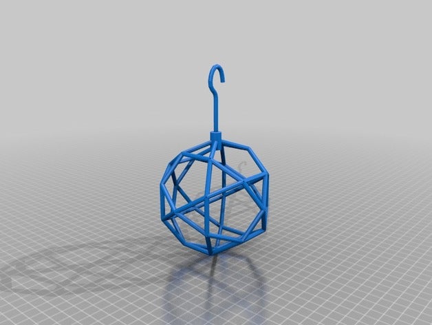 palla di natale n ° 8 arredamento 3D print model - Mito3D