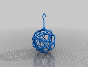 palla di natale n&deg 10 arredamento 3d print model - Mito3D