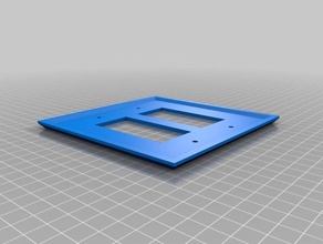 Strahlen angepasst wally wall plate customizer Haushalt 3d print model - Mito3D