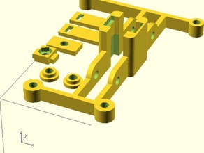 k8200 y-belt tensioner 3d printing 3drag belt-tensioner velleman 3d print model - Mito3D