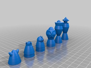 theeviljacks chess band other paraboloid tinkercad 3d print model - Mito3D