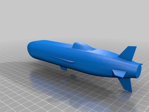 missile storm shadow-look rc Fahrzeuge 3d print model - Mito3D