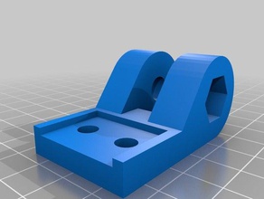 bisagra para un atril partituras del lidl music hinge stand openscad 3d print model - Mito3D