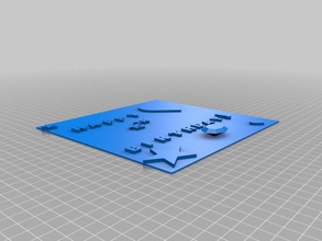 nusrats carte d'anniversaire d'autres 3d print model - Mito3D