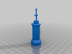 chess set fictional weapons final other 3d captain americas shield contest excalibur green lantern ring lightsaber portal gun tinkercad toy tron disk upgrade 3d print model - Mito3D