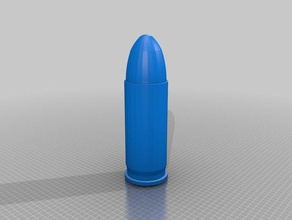 38 bullet live ammo other 3d print model - Mito3D