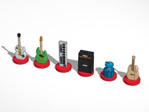 music love chess set tinkercad other 3d print model - Mito3D