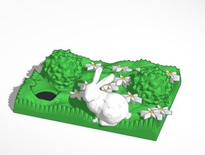 primavera bunny foro sculture 3d print model - Mito3D