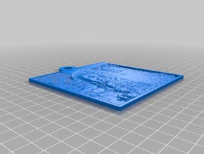 erikmonkey de nouveau 2d art personnalisé 3d print model - Mito3D