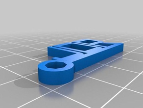 jdr portachiavi i personalizzato 3d print model - Mito3D
