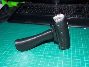 action cam phaser handle camera 3d print model - Mito3D