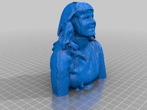site 3 open house 3d scans 2012-03-29 people bust head kinect reconstructme scanned site3 3d print model - Mito3D