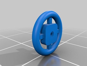 handwheel z-axis 3d printer accessories nut printrbot rod