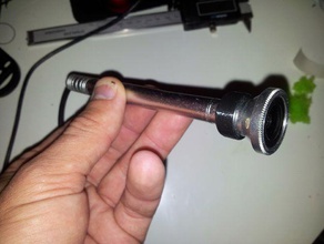 cheap microscope fish eye lens adapter tool holders boxes camera electronics macro printer wide angle 3d print model - Mito3D