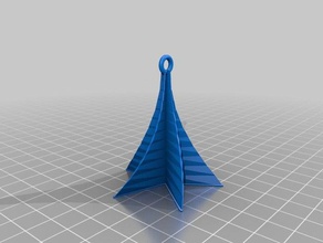 personalizado cristmas árbol pequeño decoración 3d print model - Mito3D