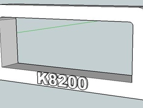 k8200 handle 3d printer accessories 3d print model - Mito3D