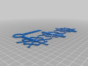 my customized blizzard mailable snowflake ornaments updated 4x decor 3d print model - Mito3D