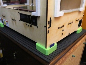 el replicador de 1 pies 3d la impresora accesorios pie 3d print model - Mito3D