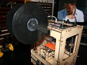 makerbottable spool-Halter andere 3d filament Spindel nützlich 3d print model - Mito3D