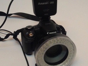 canon macroflash torique de l'adaptateur la caméra adaptateur sx50hs flash macro 3d print model - Mito3D