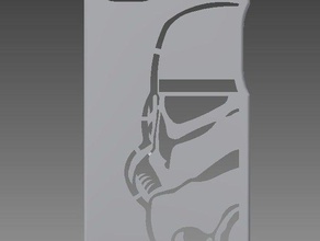 iphone 5 stormtrooper caso mobile personalizzato iphone5 star wars 3d print model - Mito3D