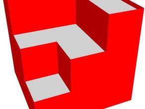 o sketchup logotipo sinais logotipos vermelho skechup branco 3d print model - Mito3D