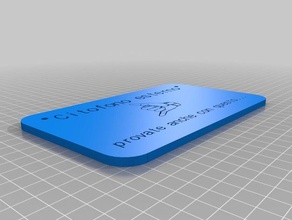 citofono segno i segni loghi personalizzato 3d print model - Mito3D