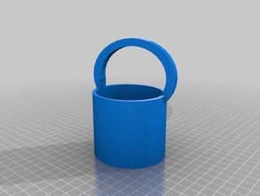bucket basket vase containers baskets buckets vases 3d print model - Mito3D