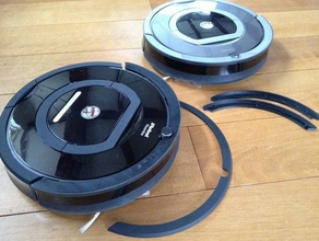 roomba 700 bumper add-on other irobot 3d print model - Mito3D