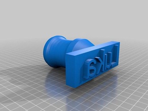 stempel luka sinais logotipos personalizado 3d print model - Mito3D