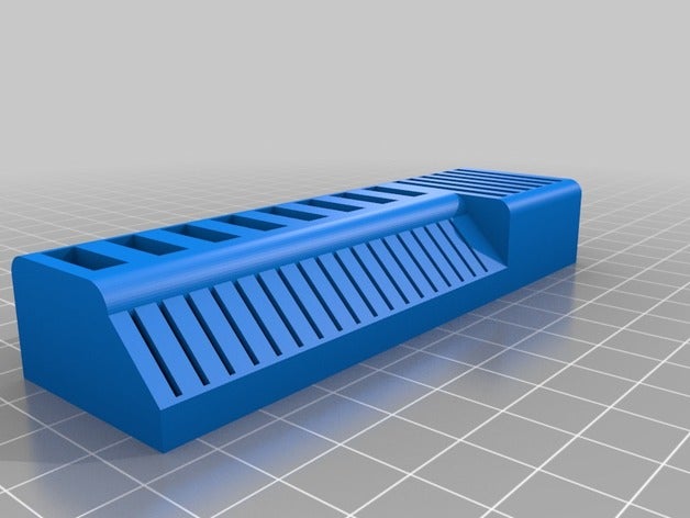 usb stick sd card holder organization customized 3D print model - Mito3D