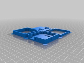 opentrv 20131211 überarbeitet box lillypads besser überbrücken angepasste baseplate Haushalt 3d print model - Mito3D