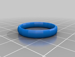 mann los anillos personalizado 3d print model - Mito3D
