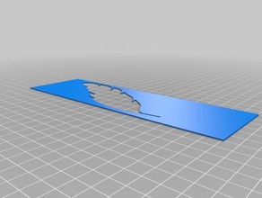 feather bookmark organization 3d print model - Mito3D