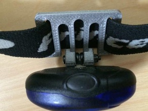princeton mini-Kopf-Lampe clip sport im freien 3d print model - Mito3D