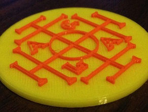 amuleto sucesso brinquedo jogo os acessórios carrara rpg 3d print model - Mito3D