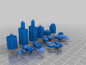 druckbare honeycomb-Schachspiel andere tinkercad 3d print model - Mito3D