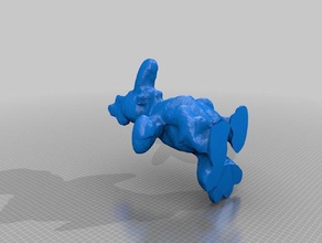 gueggel gescannt Tiere 3d print model - Mito3D