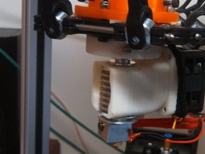 quick-disconnect rostock extruder 3d printer extruders 3d print model - Mito3D