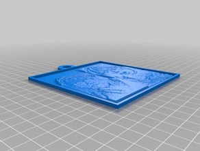 stacy mamá 2d art personalizado 3d print model - Mito3D