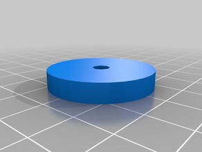mon personnalisés en développante de cercle disque plat hobby 3d print model - Mito3D