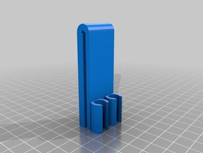 matita clip 3 raccoglitore ad anelli extended office personalizzato 3d print model - Mito3D