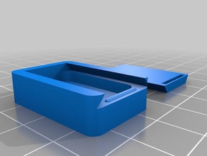 caixa de controle recipientes personalizado 3d print model - Mito3D