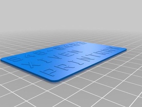 printray text card organization customized 3d print model - Mito3D